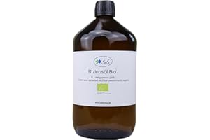 Sala Rizinusöl kaltgepresst BIO 1 L 1000 ml Glasflasche