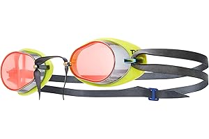 TYR Socket Rocket 2.0 Occhialino Modello Svedese Da Competizione Con Lenti Specchiate, Unisex – Adulto