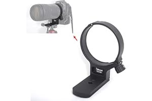 iShoot Anello di montaggio per treppiede Collare per obiettivo compatibile con Tamron 100-400mm f/4.5-6.3 Di VC USD (A035), Porta Staffa di Supporto per Lenti Arca Fit Piastra a Sgancio Rapido Camera