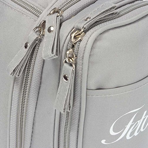 Fetoo Faltbare Kulturbeutel Kulturtasche Waschtasche Toiletry Bag Kosmetiktasche Zum Aufhängen für Reise Urlaub, wasserdicht - 6