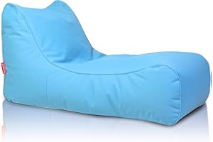 Ecopuf Wetterfester Outdoor Sitzsack Master – Wasserabweisend, Beanbag mit EPS-Perlen, Ideal für Drinnen und Draußen, für Garten, Pool und Terrasse, Relaxliege für Kinder & Erwachsene