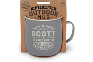 History & Heraldry Personalised Outdoor Mug (Scott)