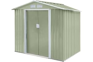 SVITA S100 XL Abri de jardin en métal Différentes tailles au choix (vert)