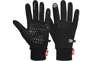 ‎CEVAPRO Cevapro Fahrradhandschuhe Warme Winterhandschuhe wasserdichte Touchscreenhandschuhe Winddichte Laufhandschuhe rutschfeste