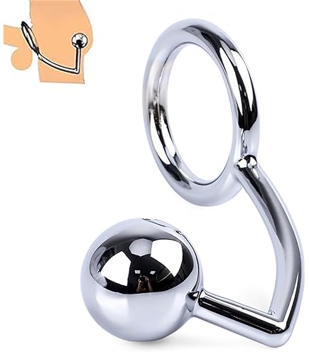 The Steel Master Bondage Edelstahl 45mm Cockring Penisring Hodenring mit  Anal Kugel Analplug Bondage Hook und Penis Dilator Asslock Buttplug Plug :  Amazon.de: Drogerie & Körperpflege