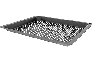 NEFF Z1655CA0, Air Fry et plaque de gril, plaque de friture à air chaud en acier émaillé, pour tous les fours de 60 cm et 45 cm avec fonction Air Fry, friture faible en graisse, passe au