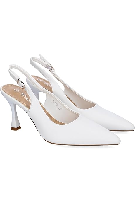 Amazon Tacones De Aguja Sin Plataforma Tacones Aguja Negro