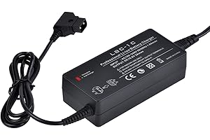 Pickle Power D-Tap Akku Netzteil V-Mount Akkuladegerät 16,8V 3A Adapter für Sony V-Lock/V-Mount BP-95W BP-150W BP-190W BC-U1 BC-U2 BP-U90 BP-U95 BP-U60 Akku