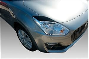 AUTO-STYLE Alerones de luz de cabeza compatibles con Suzuki Swift IV 2017- (ABS)