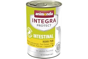 animonda Integra Protect Intestinal Cane, cibo dietetico per cani, alimento umido in caso di diarrea o vomito, puro tacchino, 6 x 400 g