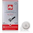 illy Classico Medium Roast ESE Espresso Coffee Paper Pods, (Total 12 x 18 Servings)