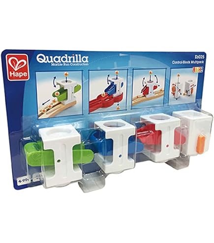 Hape E6026 Espiral De Canicas De Madera De Doble Cara – Set De Circuito De Canicas Con Giros, Compatible Con Sistemas Quadrilla, Para Niños A Partir De 4 Años, Estimula STEM