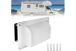 LMYDIDO Abluftventilator Ventilator 12V 25W Abluftventilator Luftventilator für RV Wohnmobil Wohnwagen (Weiß)