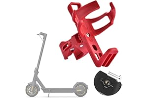 FEC GLDYTIMES 360 Degrees Rotation Water Bottle Holder for Bike &Electric Scooter, Anti-Slip Fast Dismounting Accessories Cup Drink Holder