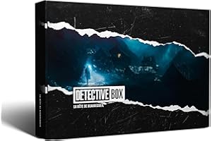 Detective Box - La Bête de Beaurecueil - Enquête immersive dans Les Alpes - Jeu d’Investigation & énigmes - Escape Game narratif - Traque (3h de Jeu, 1 à 5 Joueurs, dès 14 Ans, Connexion Internet)