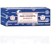 Satya Sai Baba Nag Champa Agarbatti, 250gms Hand Rolled Fine Quality Incense Sticks for Purification, Relaxation, Positivity,