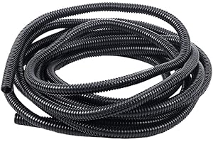 MOCNT Tubo Corrugato Flessibile Auto Tubo Guaina Isolante Protettivo Cavo Filo per Guaina Ondulata Cavi Elettrici Gestione Cavo Ordinato Esterno 13mm Lunghezza 10 Metri