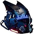 SRYC Cyberpunk LED Helmet - Cosplay Prop Halloween Mask for Cyber Punk Theme