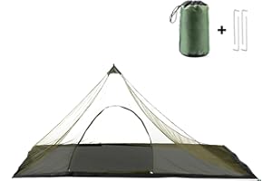 Lixada - Tienda de campaña con mosquitera, Resistente al Agua, Tienda de Malla, Tienda al Aire Libre, Tienda de campaña para Senderismo, Camping Pesca