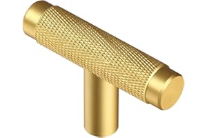 AITITAN 10 Pack Gold Drawer Knobs Gold Cupboard Knobs - 50mm Length Gold Cupboard Handles Kitchen Cabinet Knobs, Door Knobs and Gold Cabinet Handles