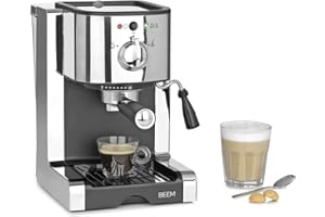 BEEM ESPRESSO-PERFECT Machine à espresso à porte-filtre | Pour des capsules, de la poudre & des dosettes de café | Les spécialités comme l'espresso, le latte macchiato etc.