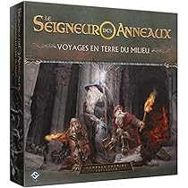 Le Seigneur Des Anneaux – JCE – Paquet Aventure « La Chose Des Profondeurs » – 60 Cartes, Stratégie, 2 Joueurs, 14 Ans+