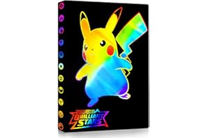 QIFAENY Classeur Cartes à collectionner, Porte Carte, Titulaire Cartes Album, 30 pages-4 pochettes par page-peut contenir 240 cartes (Laser-PK1)