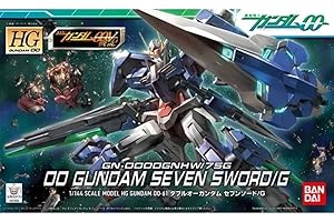 BANDAI SPIRITS Gundam HG 1/44 OO Gundam Seven Sword/G - Modelo Kit - 13 cm