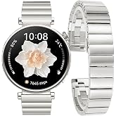 Huawei 18 mm Paslanmaz &Ccedil;elik Saat Kordonu &ndash; GT6 41 mm / GT5 Pro 42 mm / GT5 41 mm / GT4 41mm Uyumlu &ndash; Orijinal Tasarım, Y&uuml;kse