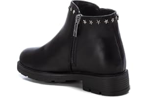 XTI - Botín cierre de cremallera para niña, color: negro, talla: 33