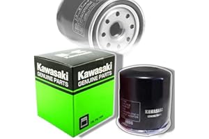 DAMOHONY Filtro de Aceite de Motocicleta para Kawasaki ZX600 ZX636 ZX6-R ZZR600 1990-2014, Filtro de Aceite Negro de Alto Rendimiento