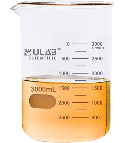 Becherglas 600 Ml Niedrige Form – Borosilikat 3.3, Graduiert, Mit Ausguss – Für Labor & Hobby