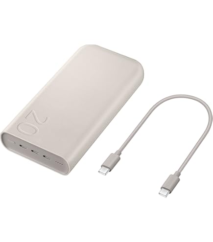Samsung 10000mAh 25W Inductive Power Bank : Amazon.com.be