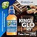 Produktbild DAMPF SHOP - 30ml Shake and Vape E Liquid ohne Nikotin - King's Glory (Kubanische Zigarre, Single Malt Whisky, geröstete Erdnuss) - Shake n Vape Liquid für Ihre E Zigarette