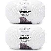 Bernat Blanket Garn – 2 Packungen à 300 G, Terrakotta-Rose, Super Bulky, 100 % Polyester, 220 M