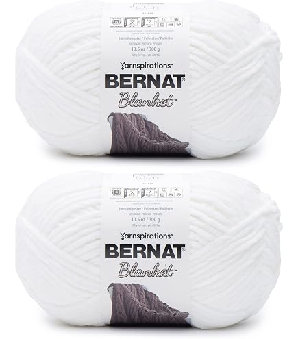Bernat Lattice Yarn - 3 Pack, 389 Yards Each, Luminous Lime, 54% Polyester 28% Acrylic 18% Nylon, Worsted Weight - View #7