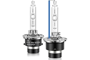 Erato D2S żarówki ksenonowe HID, 8000 K, 35 W, niebieskie diamenty, światło drogowe, 12 V, ksenonowe, zapasowa, wodoszczelna, zestaw zapasowy HID, 2 sztuki