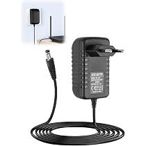 12V 1A LED Netzteil – Universeller Netzadapter Mit EU-Stecker 5,5x2,5mm, Geeignet Für LED-Streifen, Router, Lautsprecher, Kameras & Mehr, 100-240V, 12W