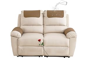 FAIRUO Funda para reposacabezas para muebles，Antideslizante Cubierta del Brazo sofá, silla reclinable Brazo protector，cabeza funda protectora de sofá，Fundas de sillón Cubiertas de protección ( Color : 05 , S