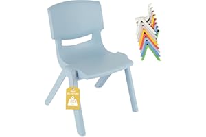 ‎BIECO Bieco Kinderstuhl ab 1 jahr bis 80 kg belastbar stapelbar | drinnen draußen gartenstuhl kinder stuhl kinderzimmer klappstuhl ab 3 jahre ab 2 jahre stuhl kinder hocker plastik kindersessel kleinkind