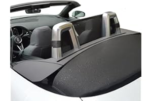 Aperta Windschott passend für Audi TT (2014-2023) 100% Passgenau OEM Qualität Schwarz Windstop Windabweiser