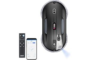Sichler Exclusive Fenstersaugroboter: HOBOT-388 Profi-Fensterputz-Roboter, Sprüh-Funktion, App (Fensterputzautomat, Profi-Fensterputzroboter, Elektrischer Fensterreiniger)
