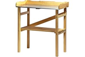 dobar 29052FSC Table de Plantation Robuste FCS imprégné de pin FSC, 40 x 86 x 80 cm