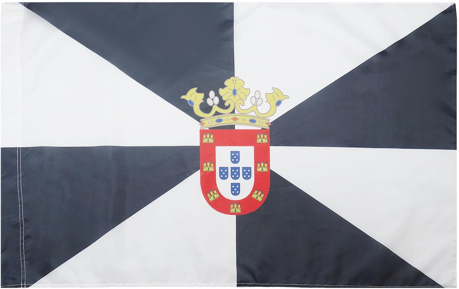 Oedim Banderas de Ceuta 85x150cm | Reforzada y con Pespuntes | Bandera de Ceuta con 2 Ojal - Mise en situation et utilisation