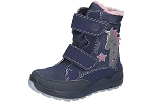 RICOSTA Mädchen Stiefel Annika, Kinder Boots, Weite: Mittel, lose Einlage, Sympatex, Blinklicht