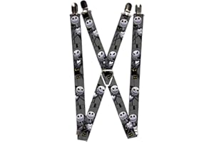 Buckle-Down Unisex's Suspenders