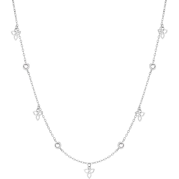 Suali Collana Cuore storto 45cm Argento - BM2359/45 - Gioielleria Corvasce