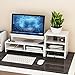 Produktbild Computer Monitor / TV / Drucker Widescreen-Hebebühne, Holz-Paneele, Desktop Storage Finishing Rack Monitorständer ( Farbe : 2# )