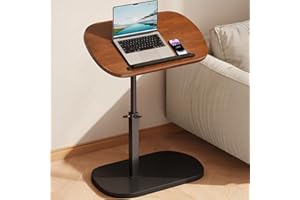 VEXNOOK Tavolino Divano A C, Regolabile In Altezza – 45*30cm – Multifunzionale Per Uso Su Divani E Letti, Funzione Di Rotazione A 360°, Superficie Resistente A Acqua E Olio, Perfetto Per Laptop E Pasti