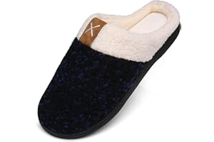 Mishansha Chaussons Homme Femme Mémoire Mousse Pantoufles Hiver Intérieure Slippers